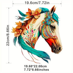 Indian Horse Head HTV Iron-on Transfer Decals for Men