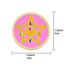 Stylish 5 Point Star Enamel Pins for Men