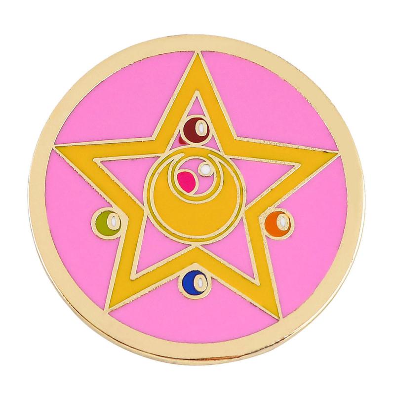 Stylish 5 Point Star Enamel Pins for Men