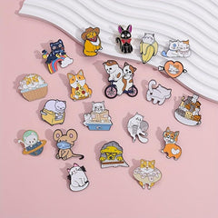 20pcs Cartoon Blind Box Brooch Accessories For Men Party Favors Birthday
