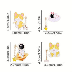 20pcs Cartoon Blind Box Brooch Accessories For Men Party Favors Birthday