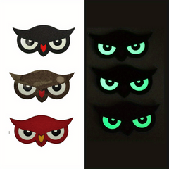 Glow In The Dark Velcro Brooch Laser Reflective Seal Eagle Eye Patch