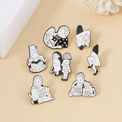 Stylish Cat Zinc Alloy Pin