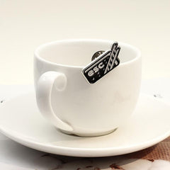 Computer ESC Exit Button Brooch