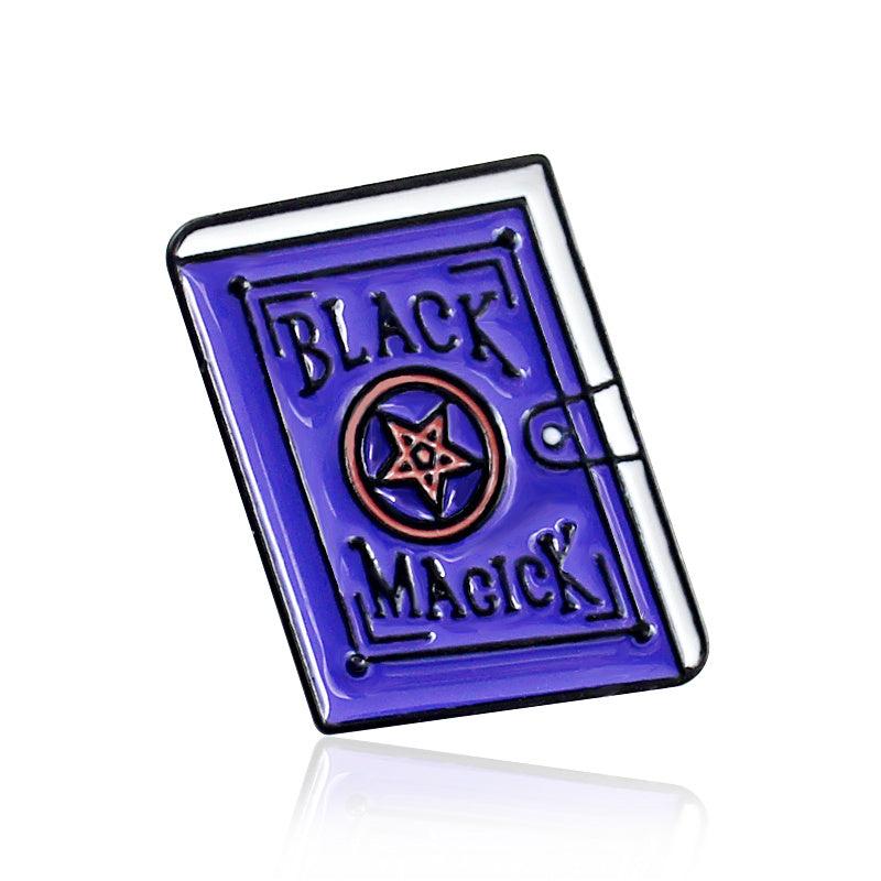 Halloween Skull Medicine Water Magic Book Bracelet Emblem