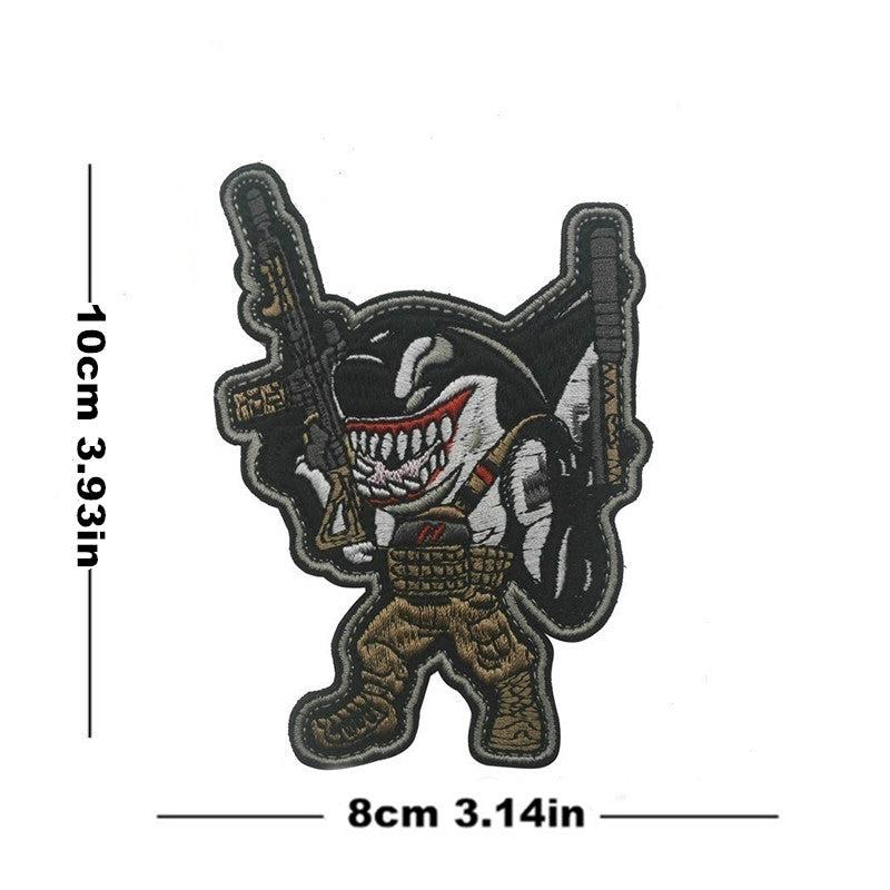 Embroidered Patches For Men Tactical Armbands Insignia