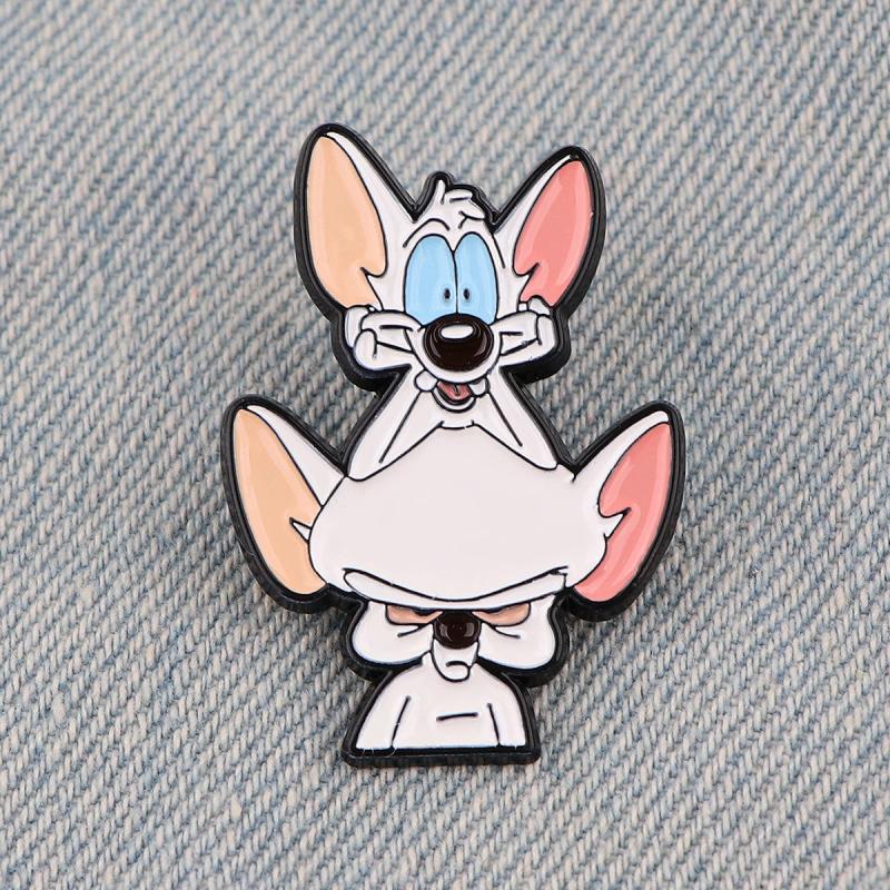 Anime Badges Brooches Men Metal Lapel Pins Enamel Pin Backpack Accessories