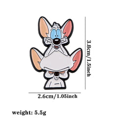 Anime Badges Brooches Men Metal Lapel Pins Enamel Pin Backpack Accessories