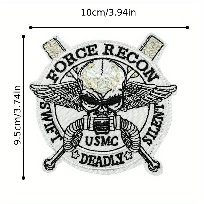 Men's Seal Team Six Arm Patch Magic Sticker Military Fan Pack