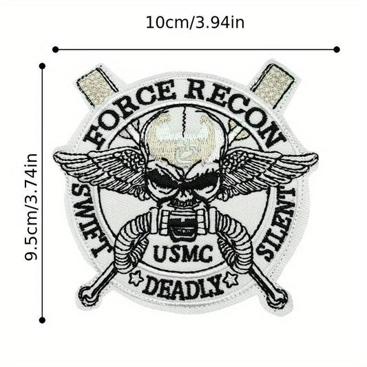 Men's Seal Team Six Arm Patch Magic Sticker Military Fan Pack