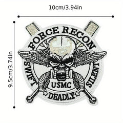 Men's Seal Team Six Arm Patch Magic Sticker Military Fan Pack