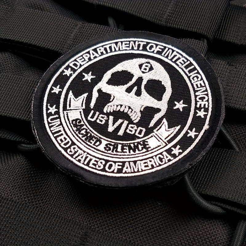 Men's Seal Team Six Arm Patch Magic Sticker Military Fan Pack