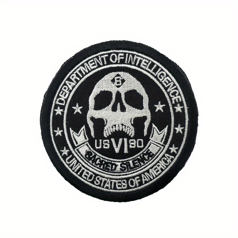 Men's Seal Team Six Arm Patch Magic Sticker Military Fan Pack