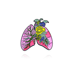 Men's Organ Plant Brooch