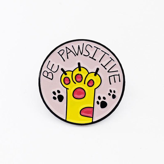 Cartoon Cat And Dog Club Brooch For Men
