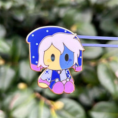 Anime Clown Metal Pin For Men Creative Cartoon Brooch For Men Bag