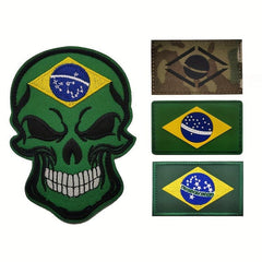 Brazilian Embroidered Magic Armband IR Laser Cut Tactical Armor Men