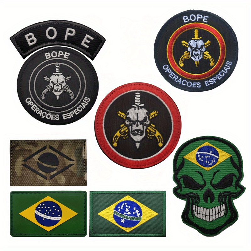 Brazilian Embroidered Magic Armband IR Laser Cut Tactical Armor Men