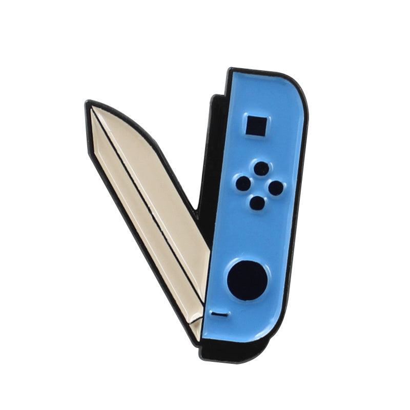 Game Handle Cartoon Brooch