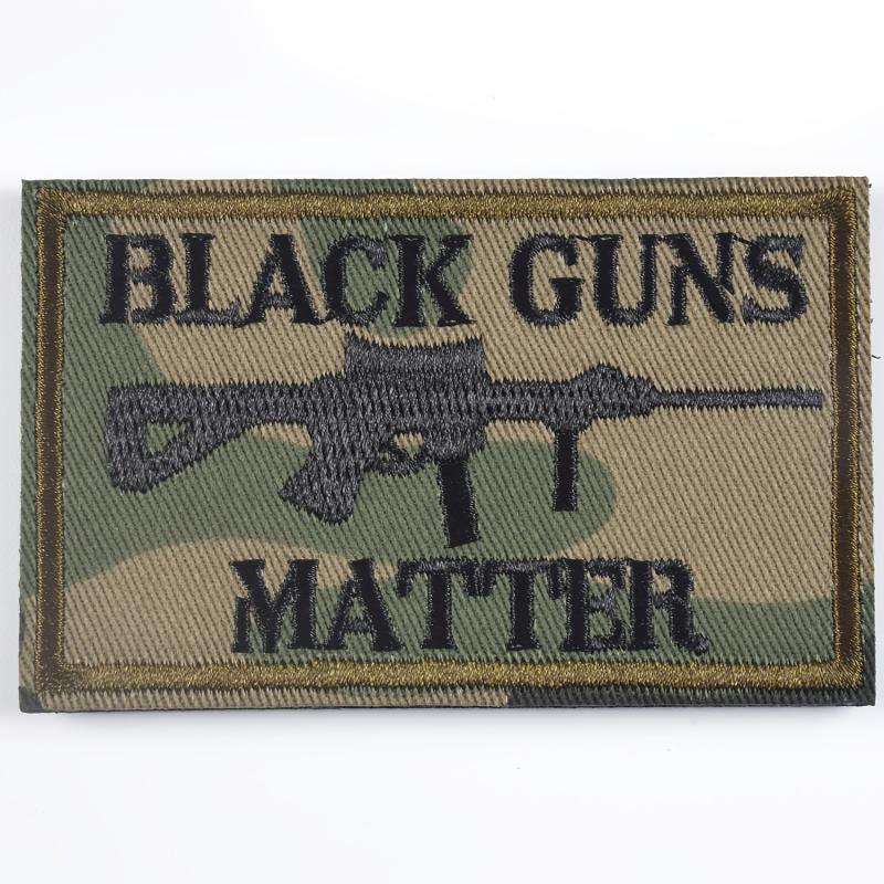 JCARP 2pcs Hook&Loop Embroidered Patches Tactical Badges For Men