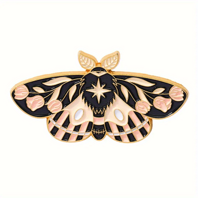 Butterfly Moon Enamel Pin Set - Anime Lapel Pin