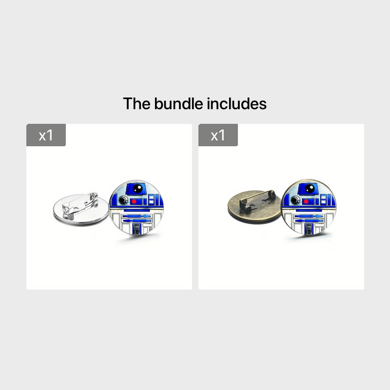 Hypoallergenic Men's Brooch Pin