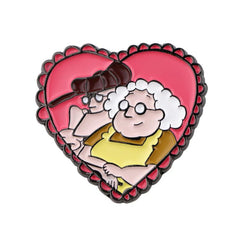 Vintage Cartoon Enamel Pin For Men Badges Brooches For Men