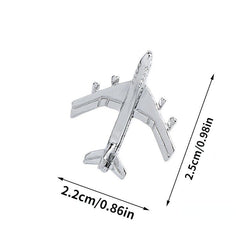Airplane Brooch Japanese All Match Coat Decoration Retro For Men