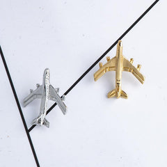 Airplane Brooch Japanese All Match Coat Decoration Retro For Men