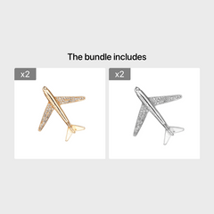 Aircraft Brooch For Men