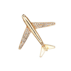 Aircraft Brooch For Men