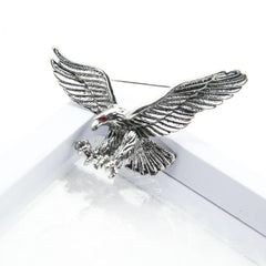 Men's Flying Eagle Brooches 3 Colors Animal Pins