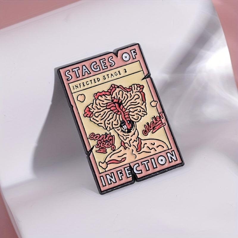 TV Show Emblem Chest Pin for Men