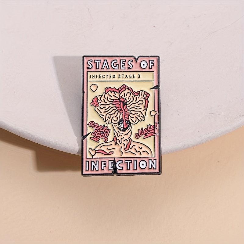 TV Show Emblem Chest Pin for Men