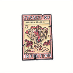 TV Show Emblem Chest Pin for Men