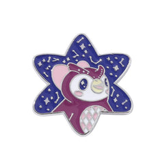 Cartoon Crane Jumper Brooch for Men