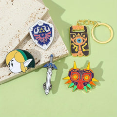 Cartoon Zinc Alloy Brooch Pin Backpack Clothing Hat Jewelry