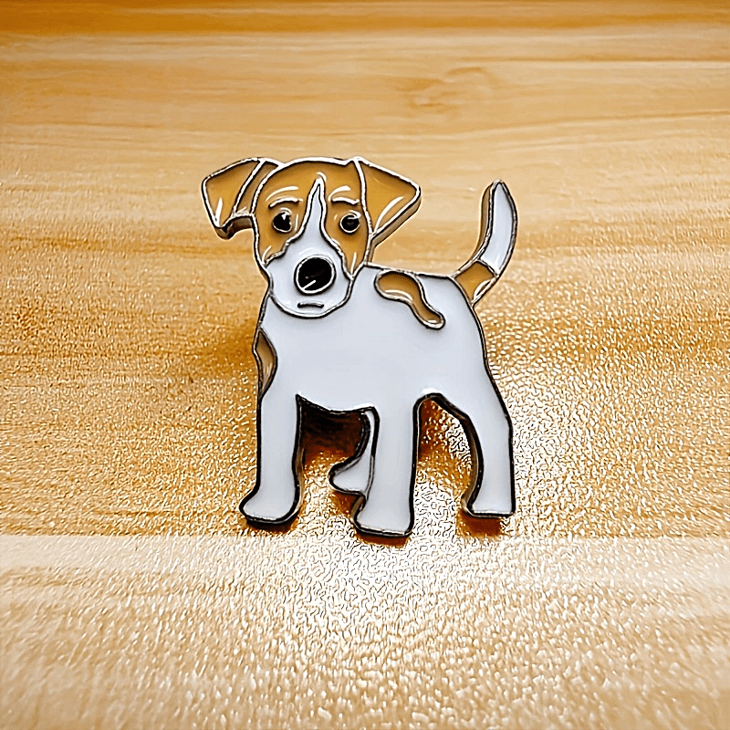 Men's Different Breed Puppy Brooches - Pet Animal Lapel Pin