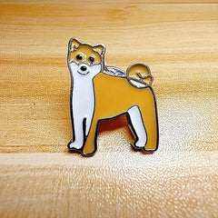 Men's Different Breed Puppy Brooches - Pet Animal Lapel Pin
