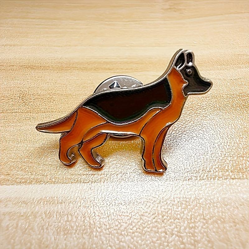 Men's Different Breed Puppy Brooches - Pet Animal Lapel Pin