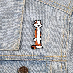 Cartoon Tiger Brooch For Men Creative Pin For Men