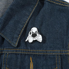 1pc Zinc Alloy Buttons & Pins for Men