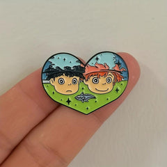 Goldfish Enamel Lapel Pins For Backpack Clothes Jewelry