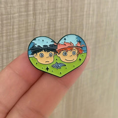 Goldfish Enamel Lapel Pins For Backpack Clothes Jewelry