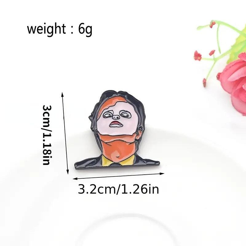 Magic Saboteur Mask Brooch