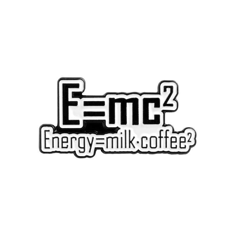 Chemical Physics Formula Pattern Zinc Alloy Pin