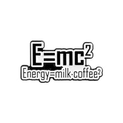 Chemical Physics Formula Pattern Zinc Alloy Pin