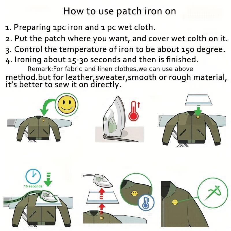 Embroidered Iron On Patches - Bow Pumpkin Gh