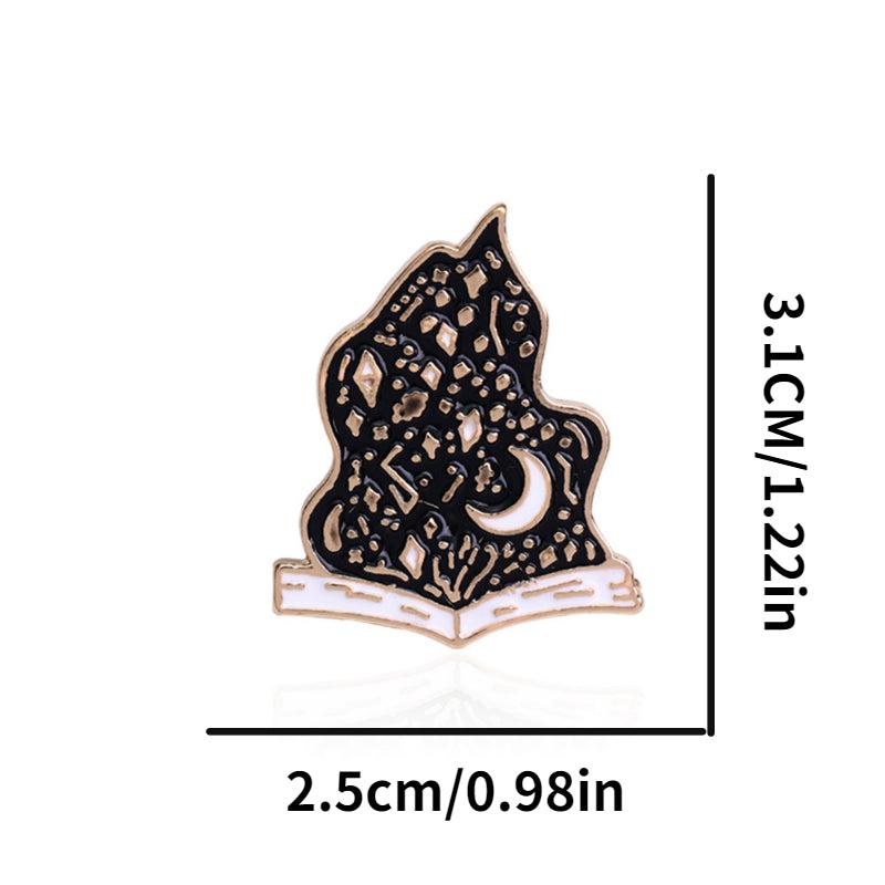 Magic Book Brooch