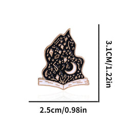 Magic Book Brooch